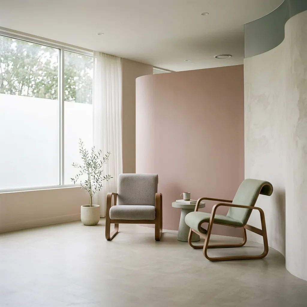 Elegant couples counseling therapy space