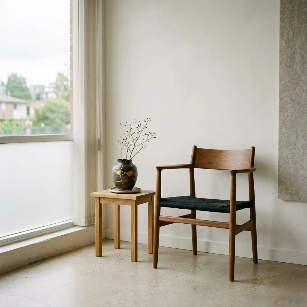 Serene individual counseling room with natural light